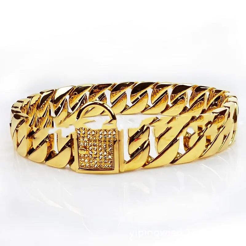 Stainless Steel Pet Chain Dog Collar