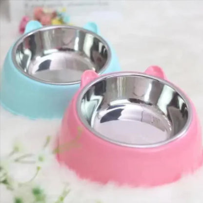 Anti-Tip Stainless Pet Feeder